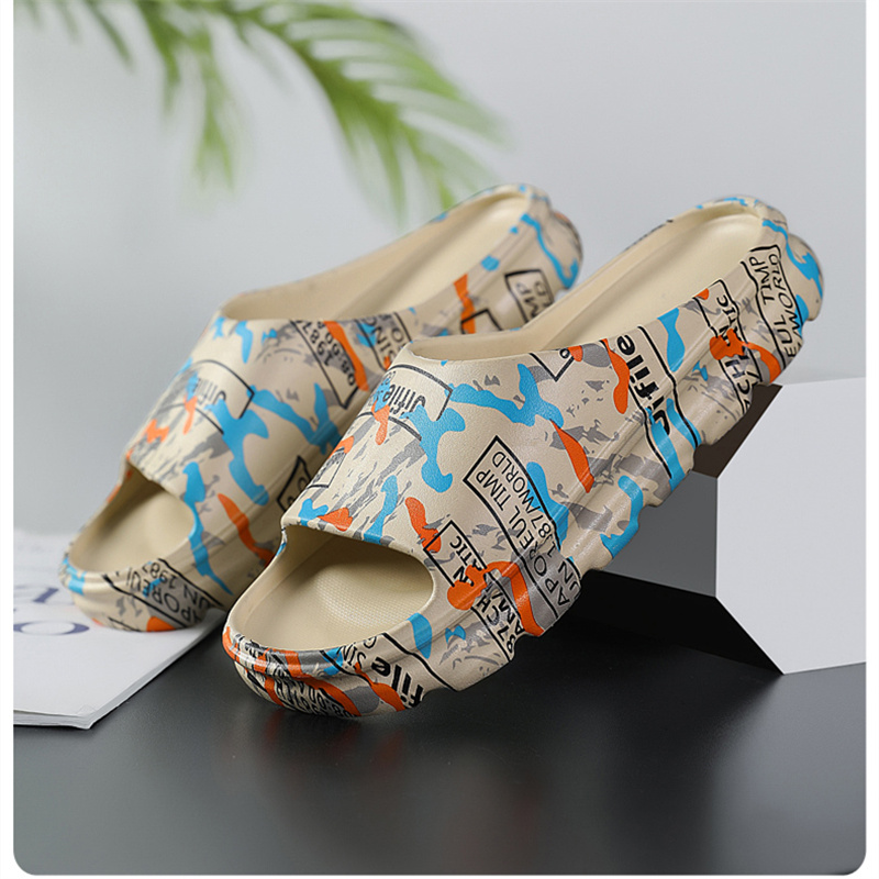 Men Printed Pattern Sandals